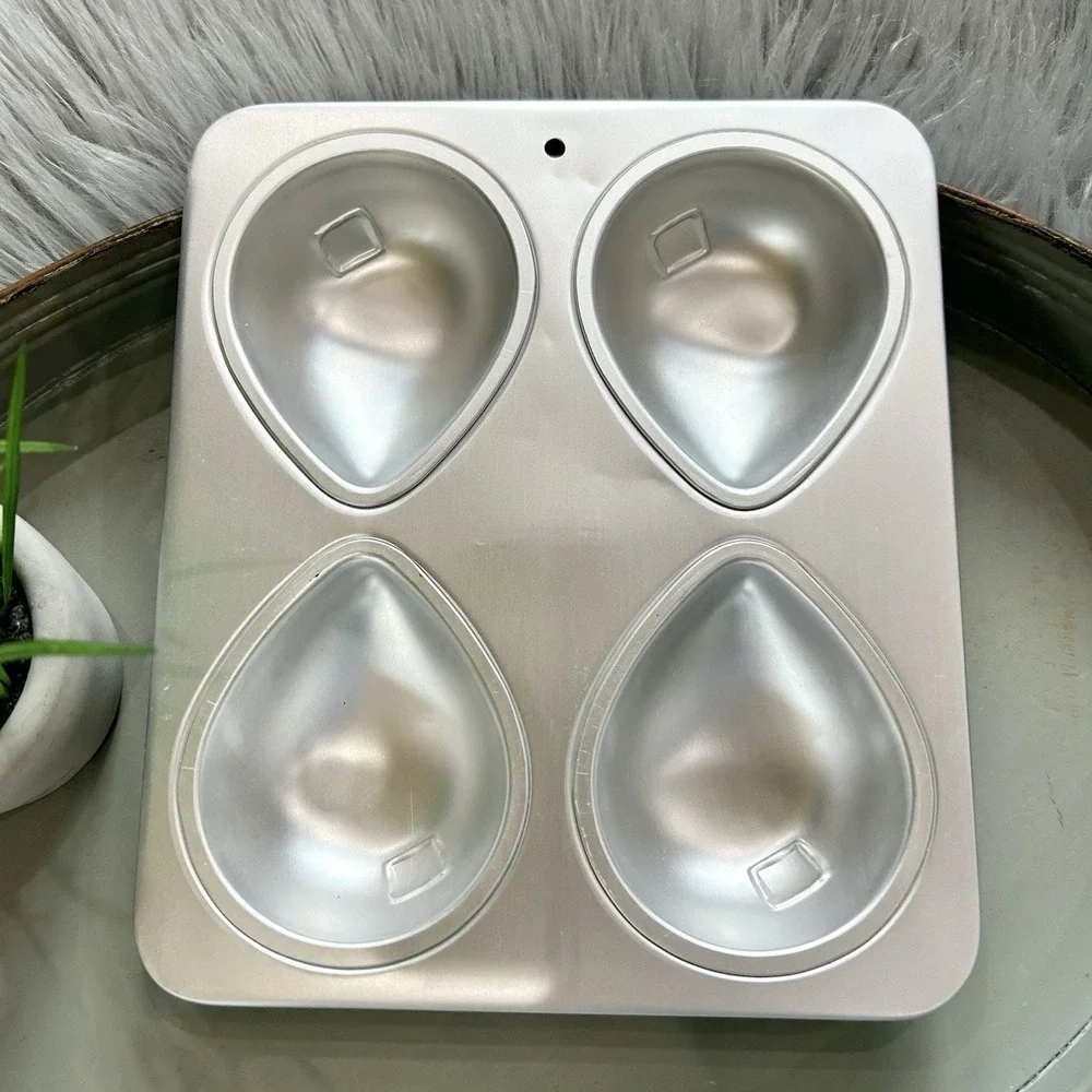 Vintage 1992 Wilton 1-2-3 Little Balloons #2105-9478 4 Cavity‎ Cake Pan